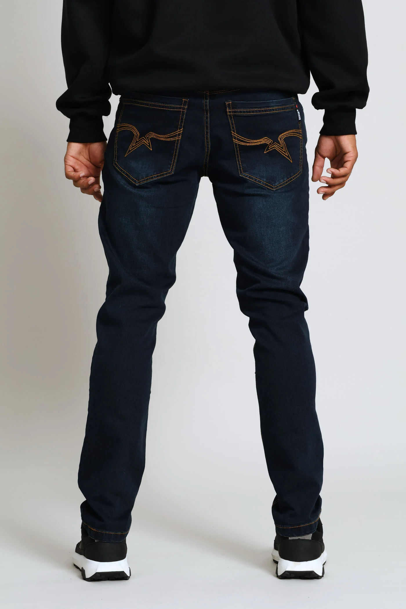 Woodford Slim Denim - Blue/Black - Image 4