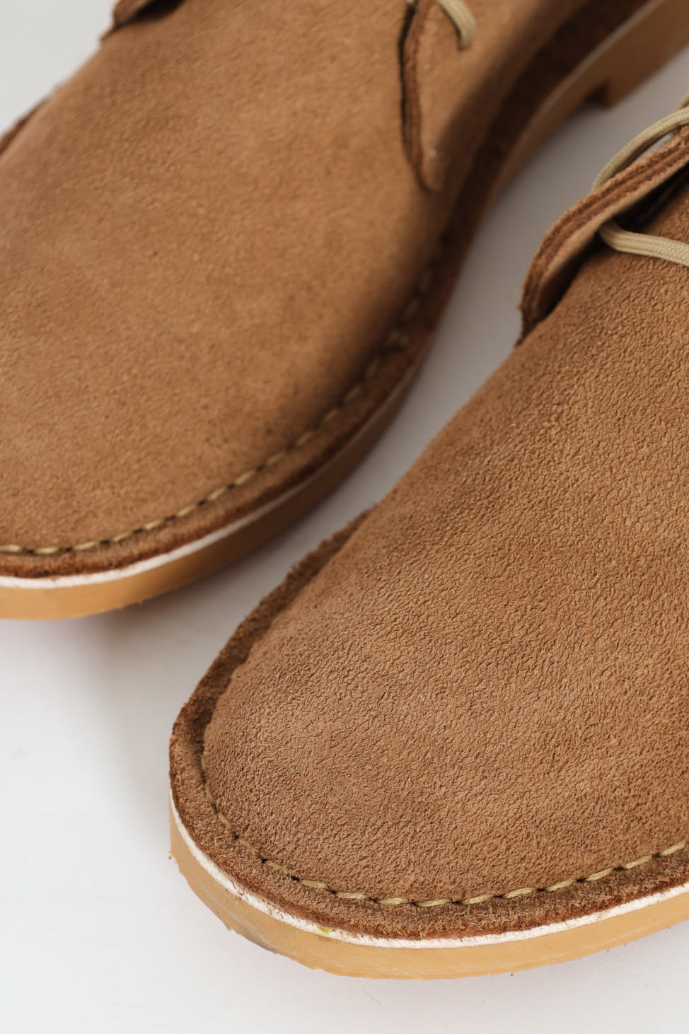 Woodlands Safari Stitch Down Suede Shoe - Taupe - Image 4