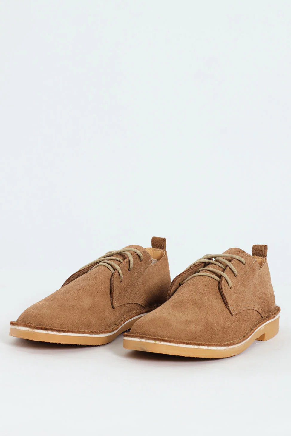 Woodlands Safari Stitch Down Suede Shoe - Taupe - Image 6