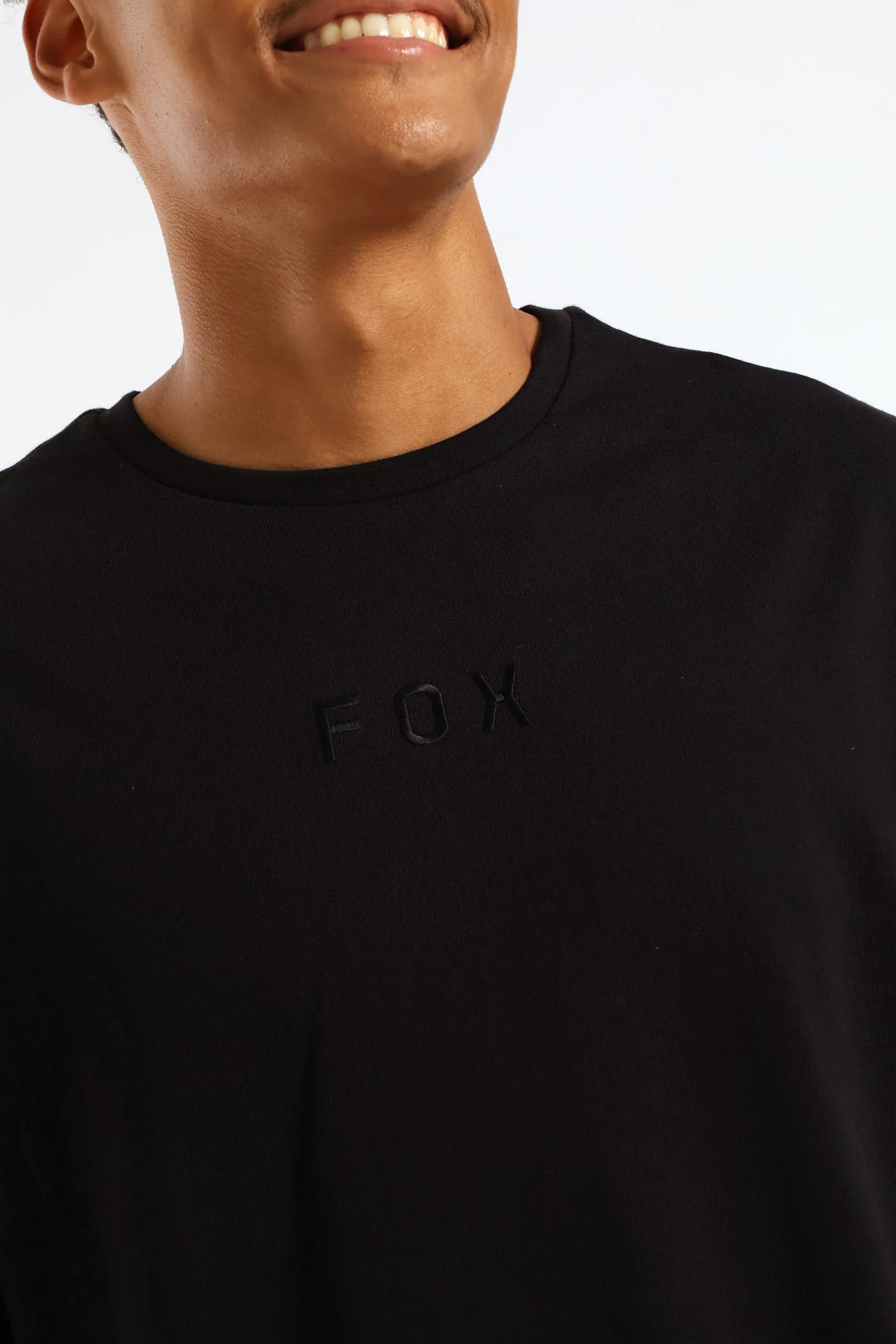 Wordmark Oversized Tee - Black - Image 2