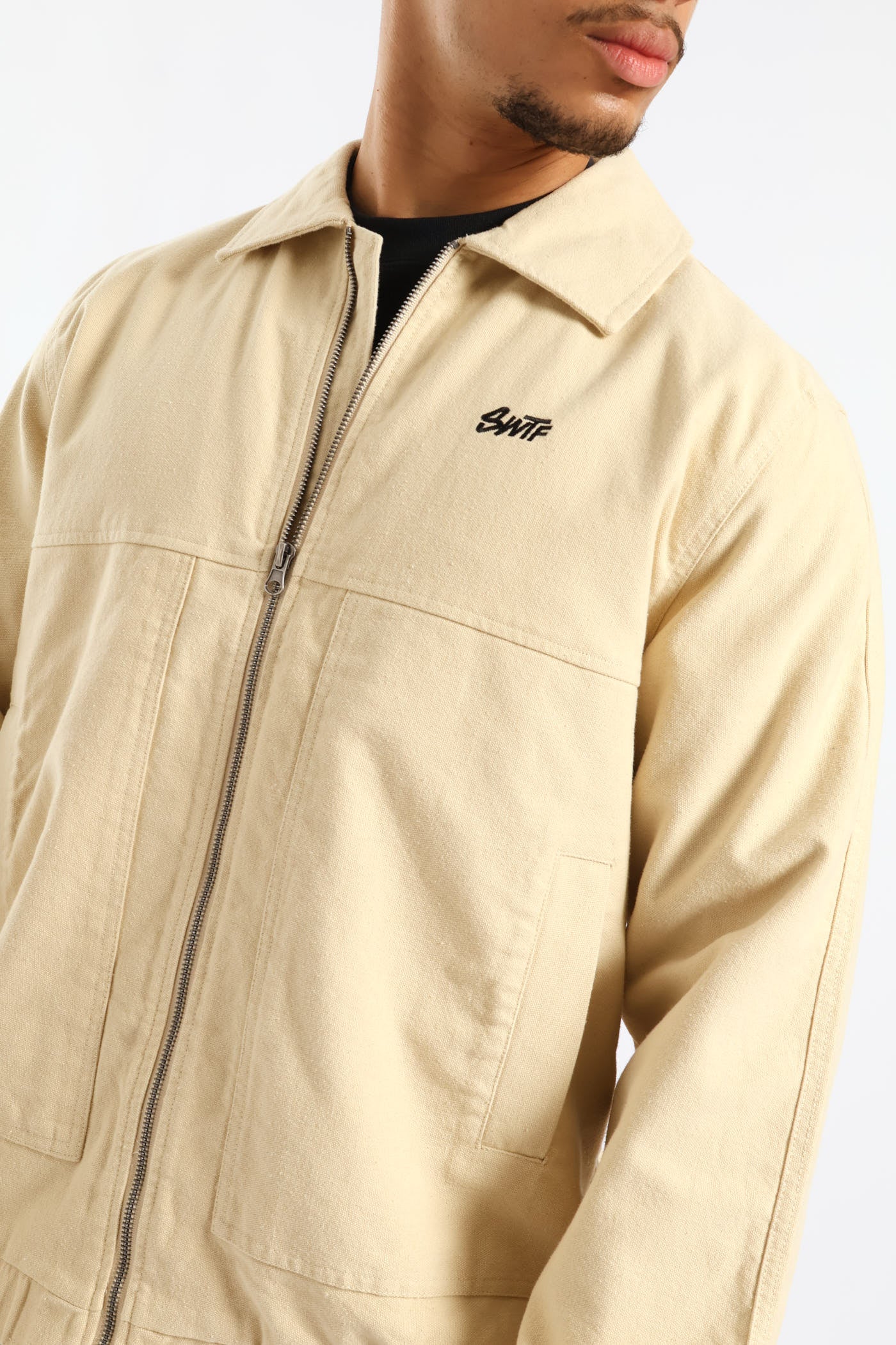 Worker Jacket - Light Stone - Image 2