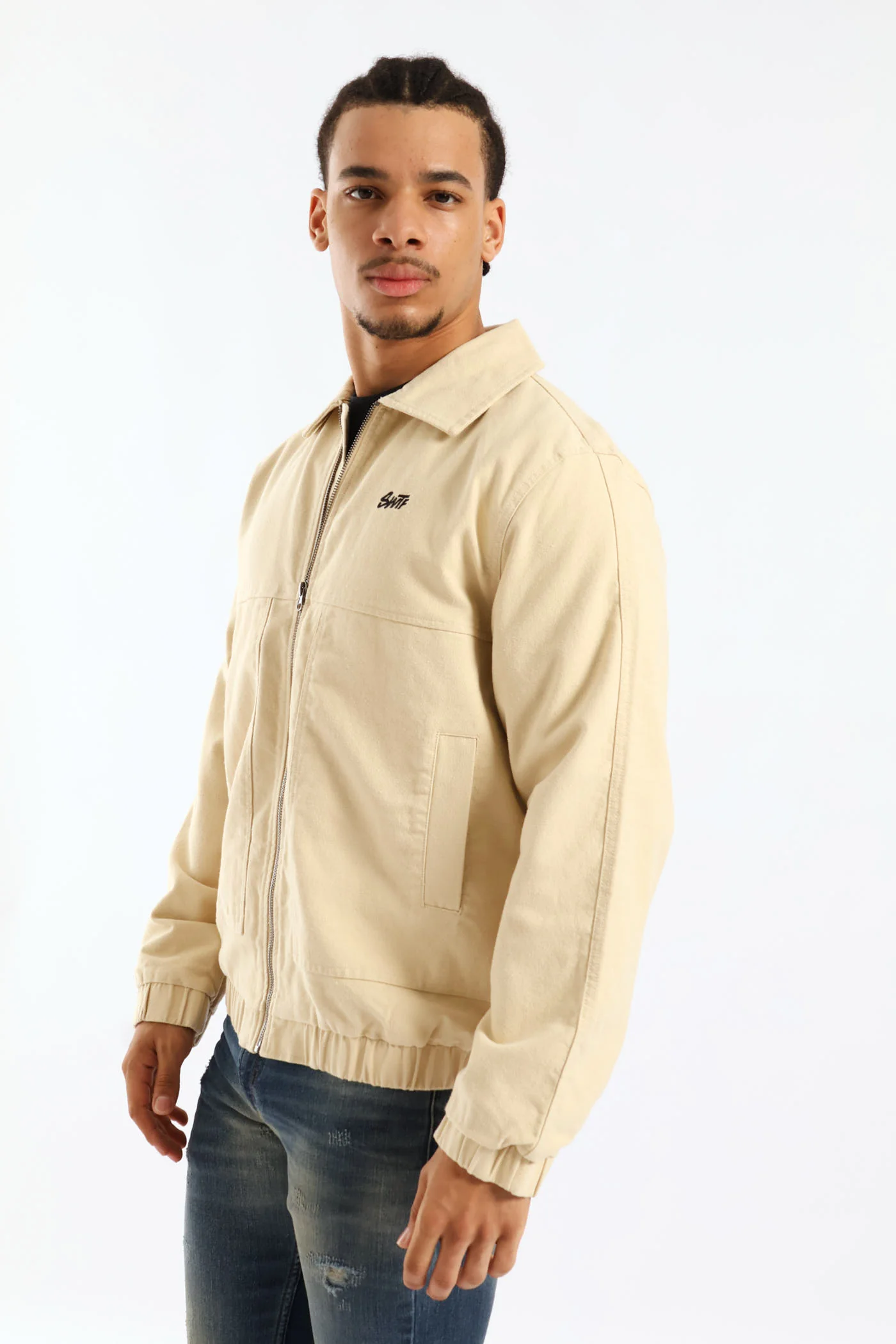 Worker Jacket - Light Stone - Image 3