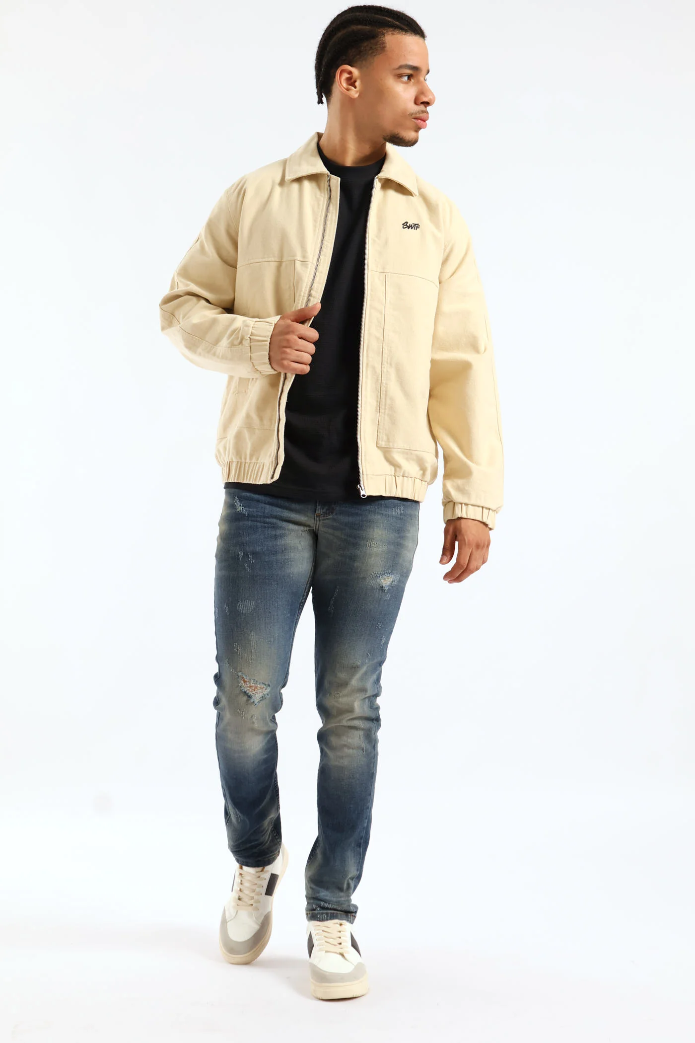 Worker Jacket - Light Stone - Image 6