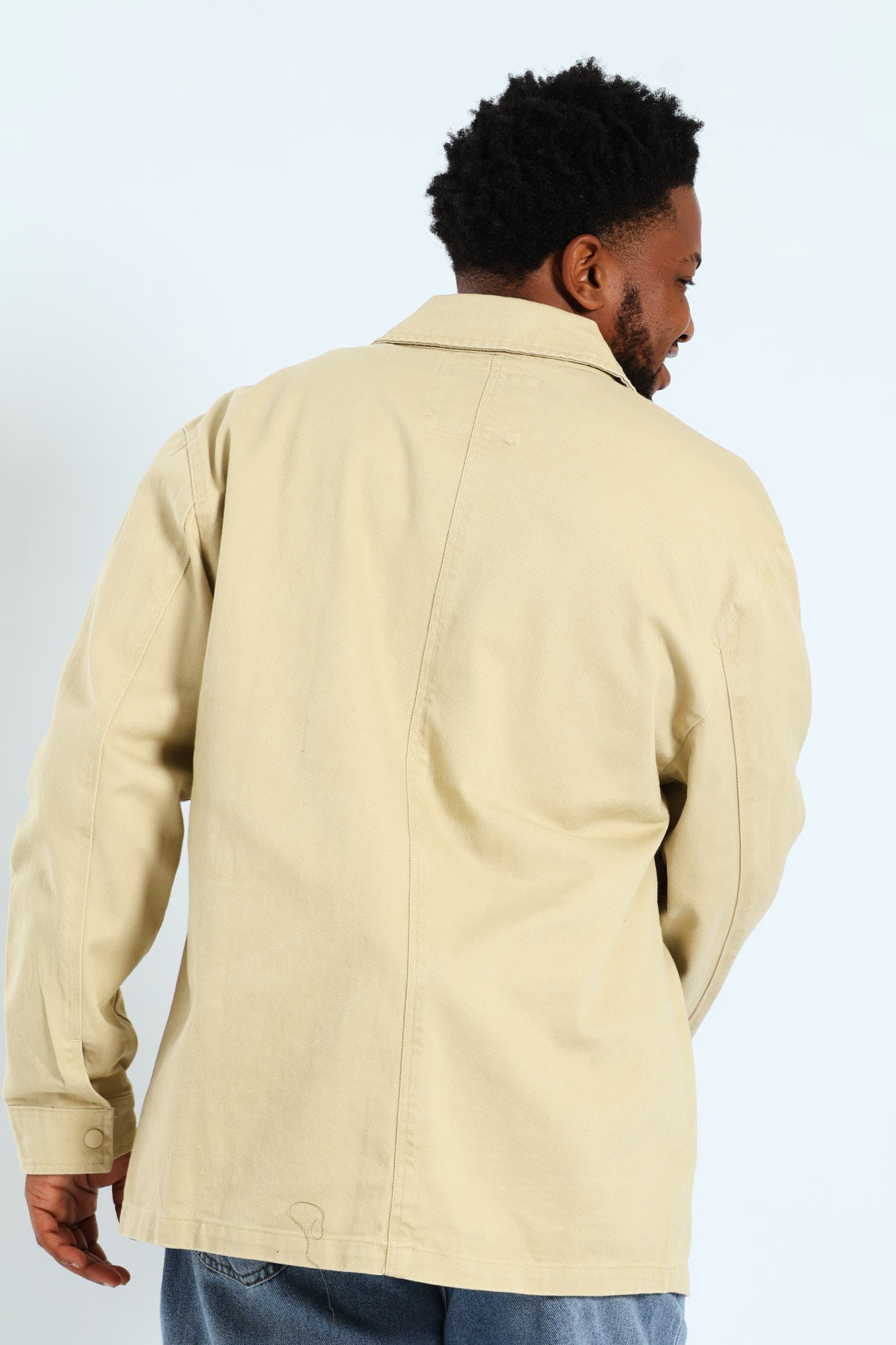 Worker Jacket - Stone - Image 2