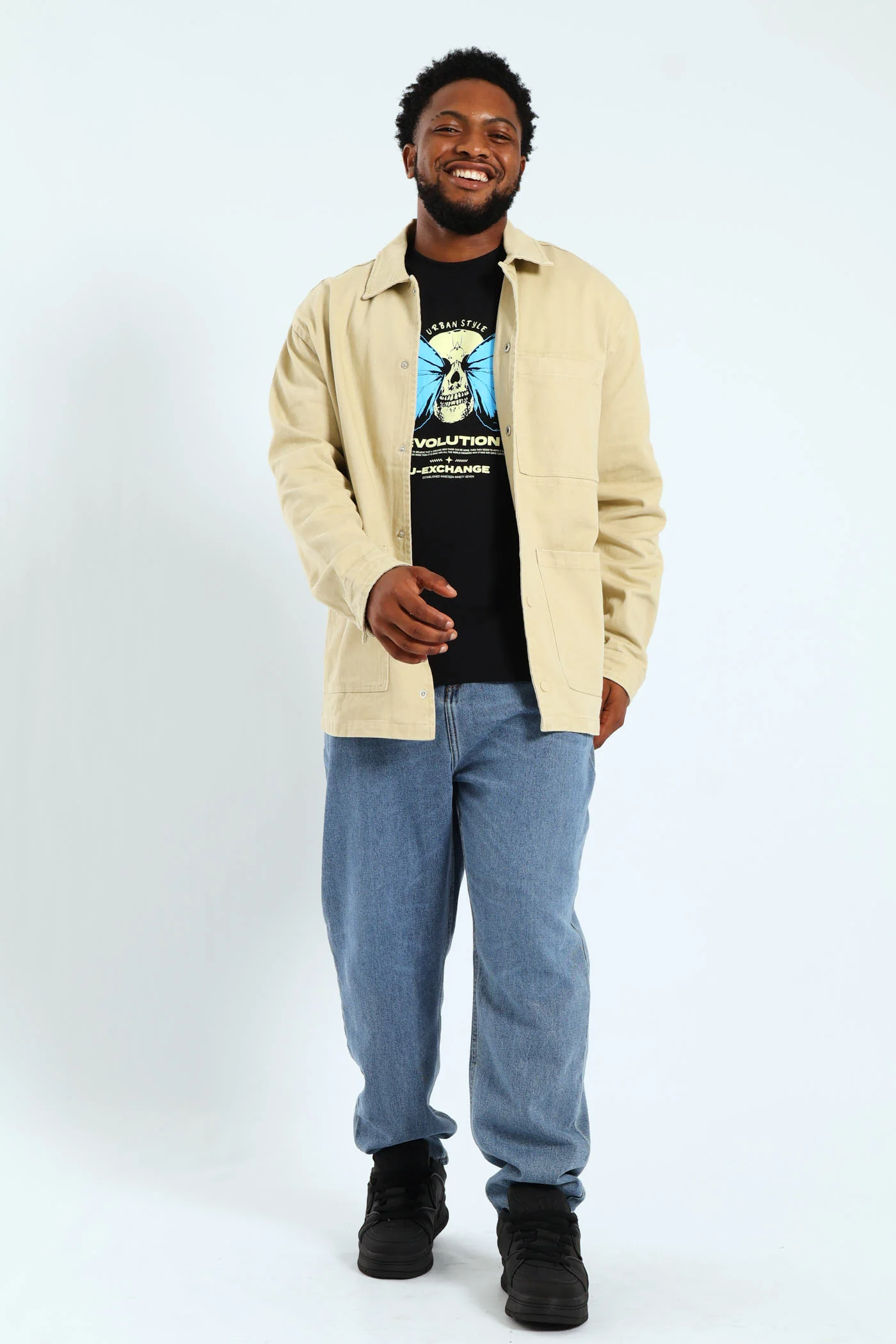 Worker Jacket - Stone - Image 3