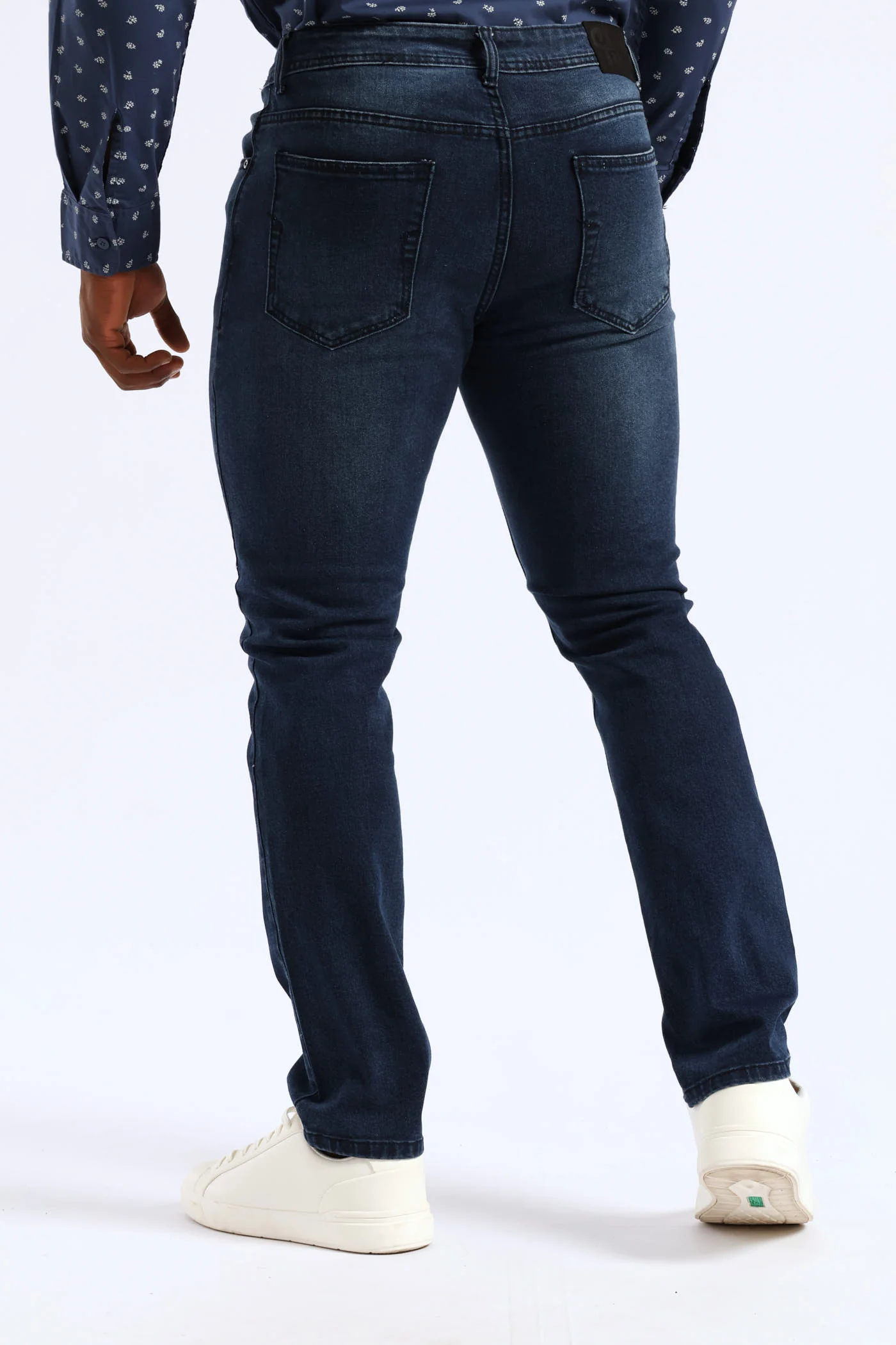 Worn In Slim Denim - Blue/Black - Image 2