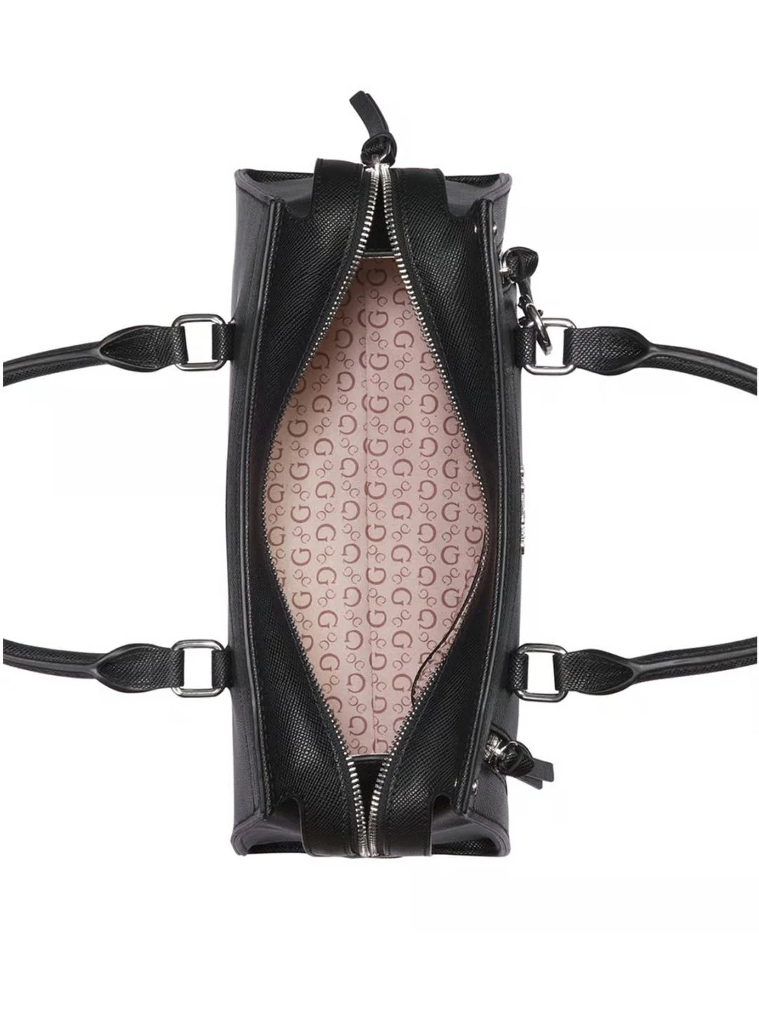Wrenley Satchel Bag - Black - Image 3