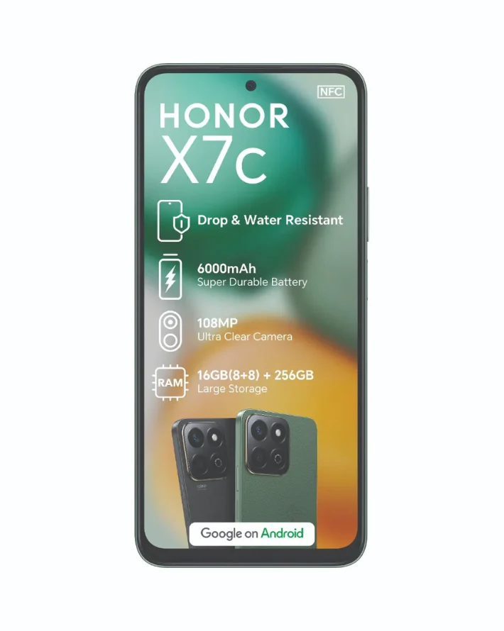 X7C 256GB 4G Dual Sim Cellphone - Forest Green - Image 3