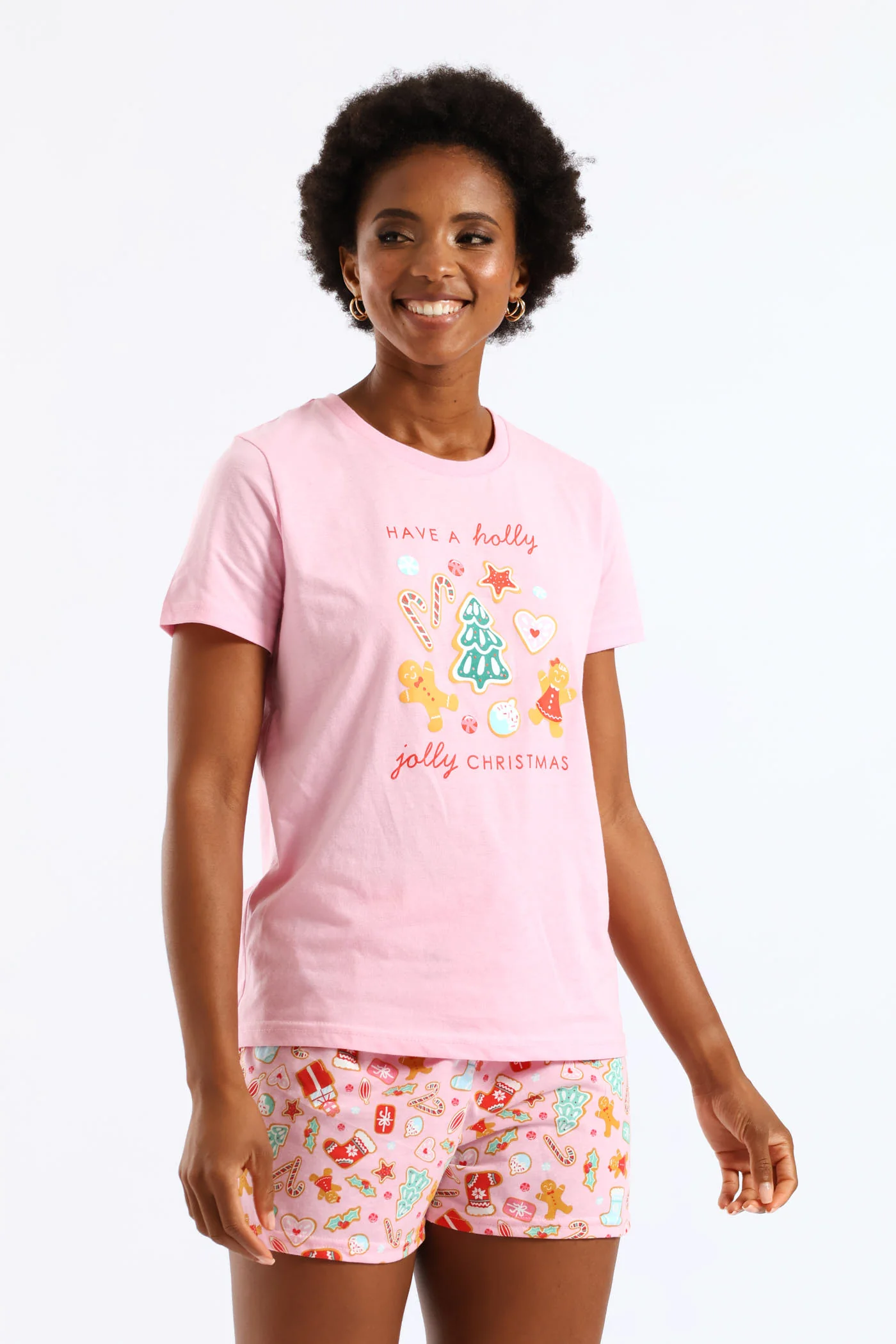Xmas Knit Set - Pink - Image 2
