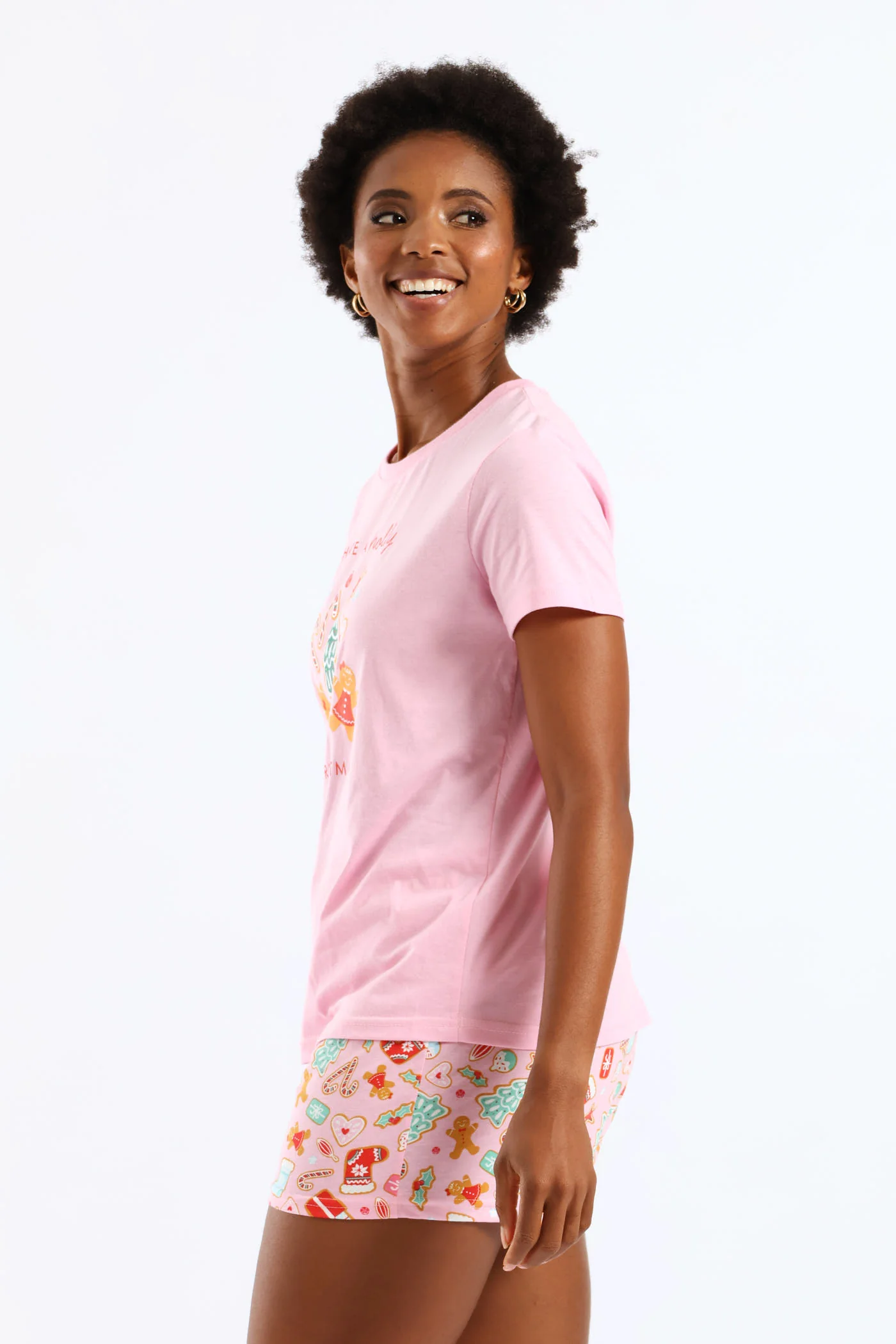 Xmas Knit Set - Pink - Image 3