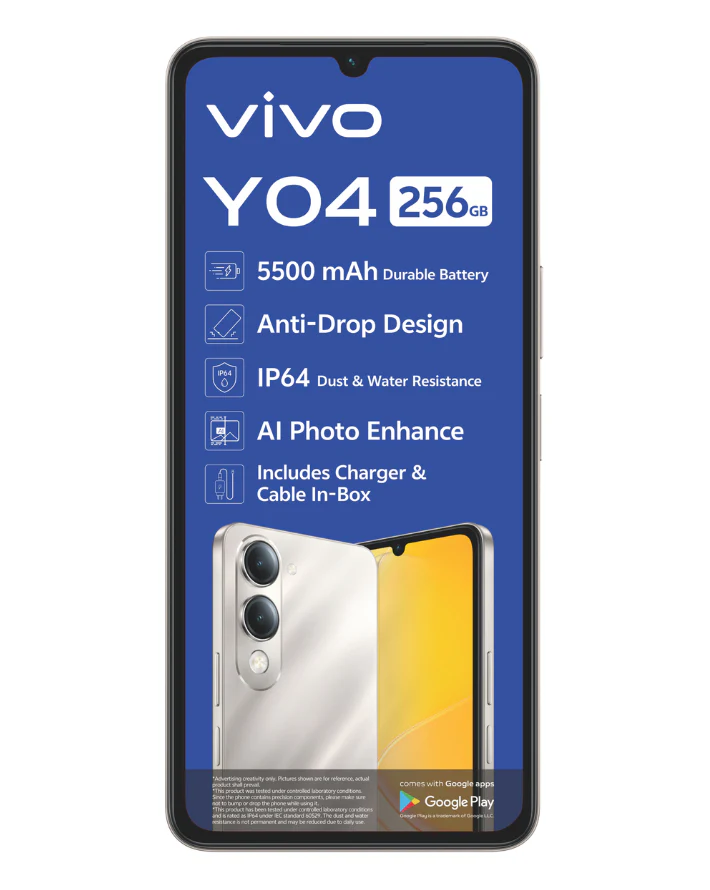 Y04 4G 256GB Box Deal Gold Cellphone - Image 2