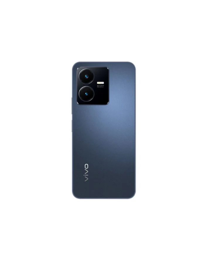 Y22 64GB Dual Sim Cellphone Earphone - Blue - Image 2