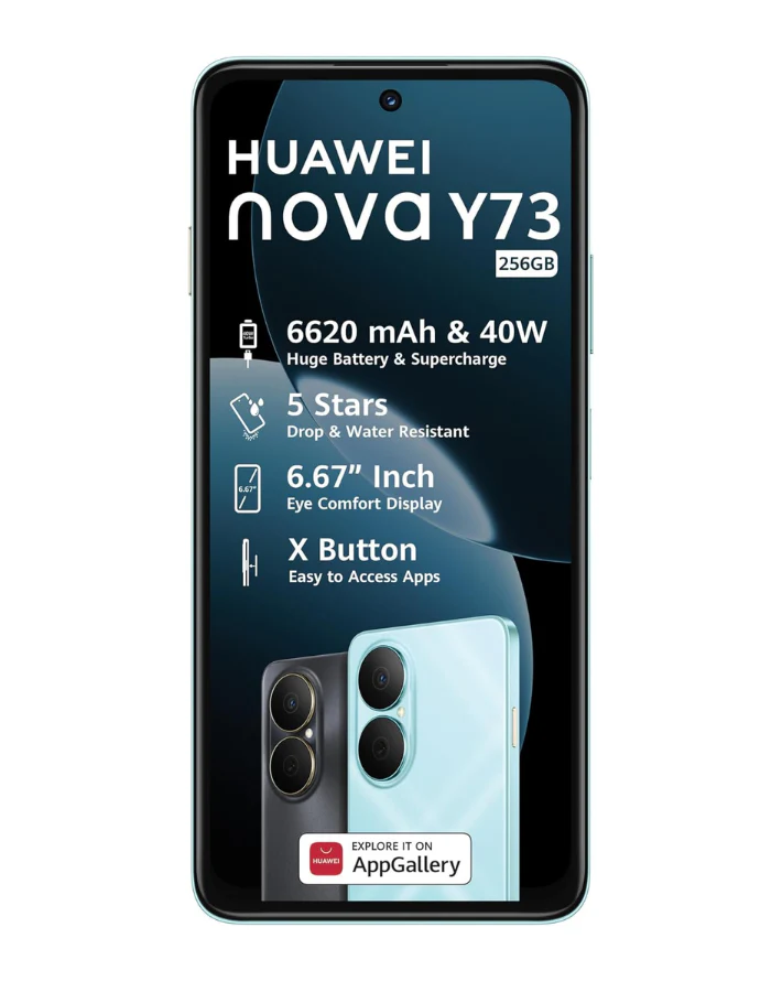 Y73S 8+128GB Dual Sim Cellphone - Blue - Image 2