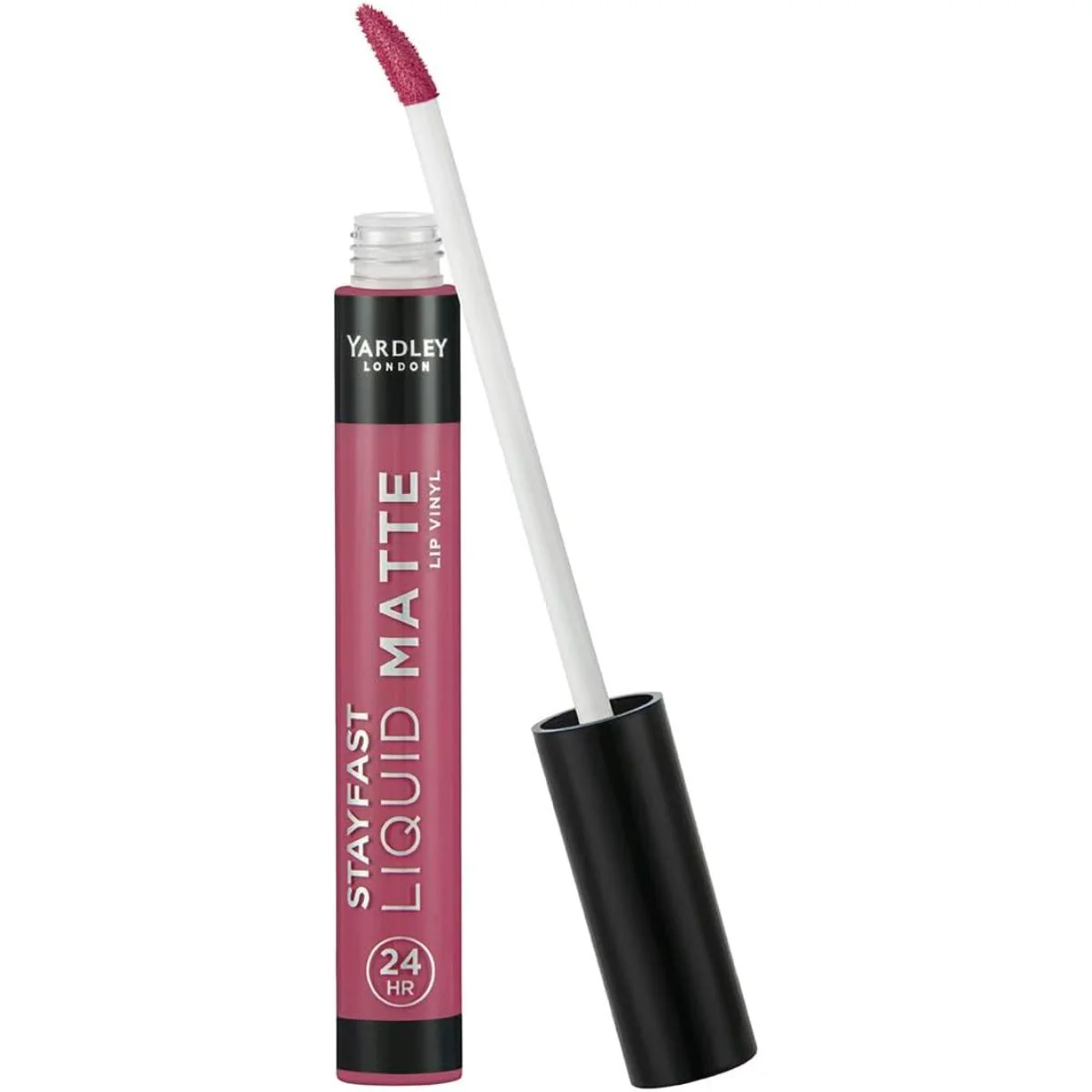 Yardley Stayfast Liquid Vinyl Matte Lipstick - Image 4