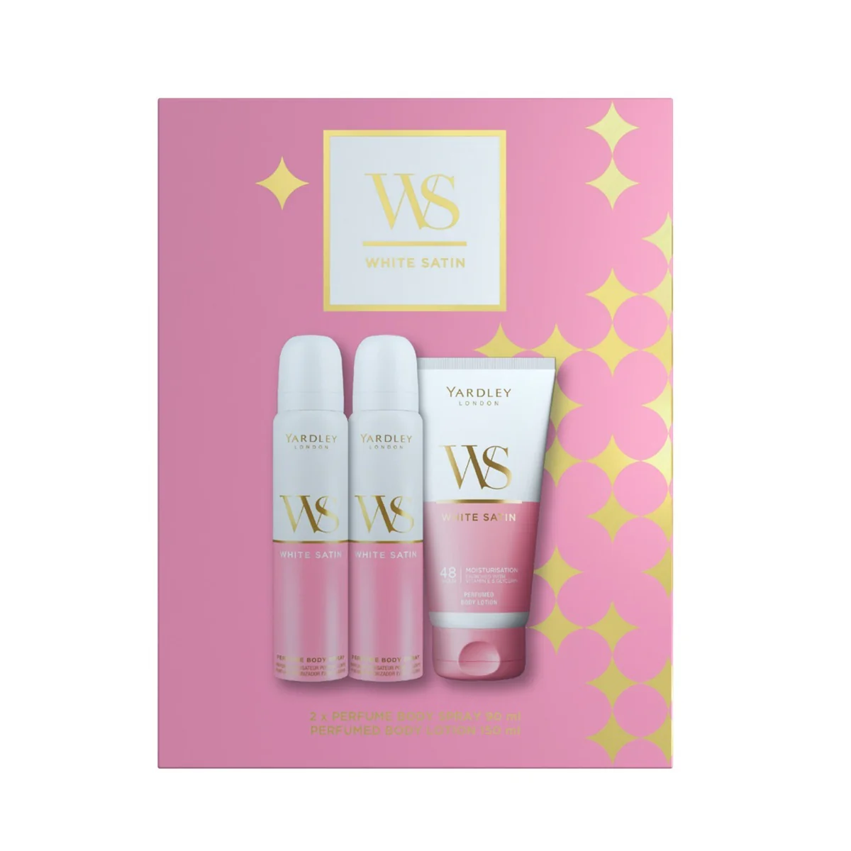 White Satin Deodorant Gift Set - Image 2