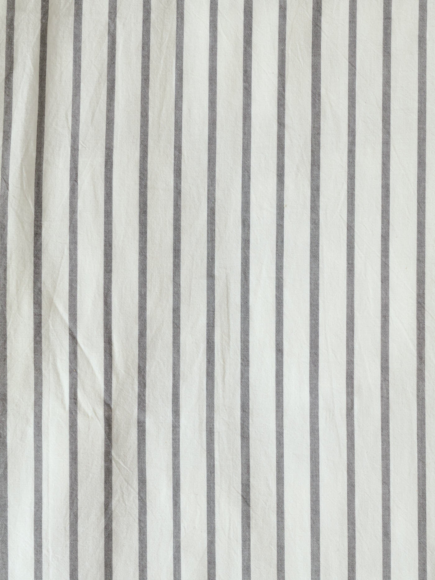 Yarn Dye Stripe Duvet Cover - Grey - Image 3