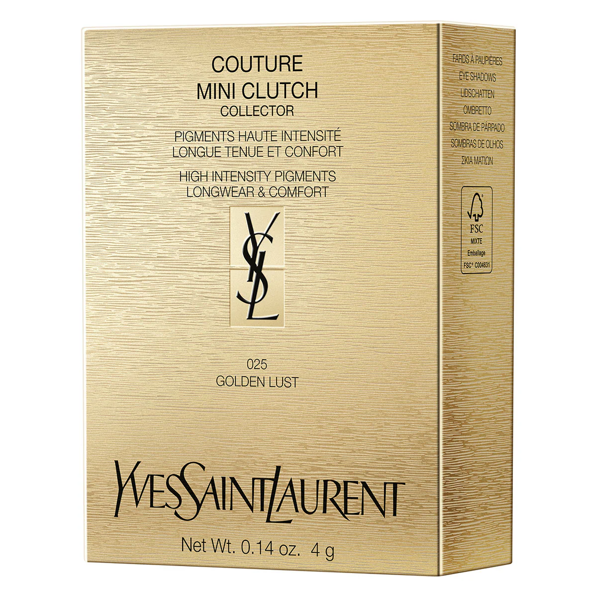 Limited-edition COUTURE MINI CLUTCH -  Shade #025 Golden Lust - Image 8
