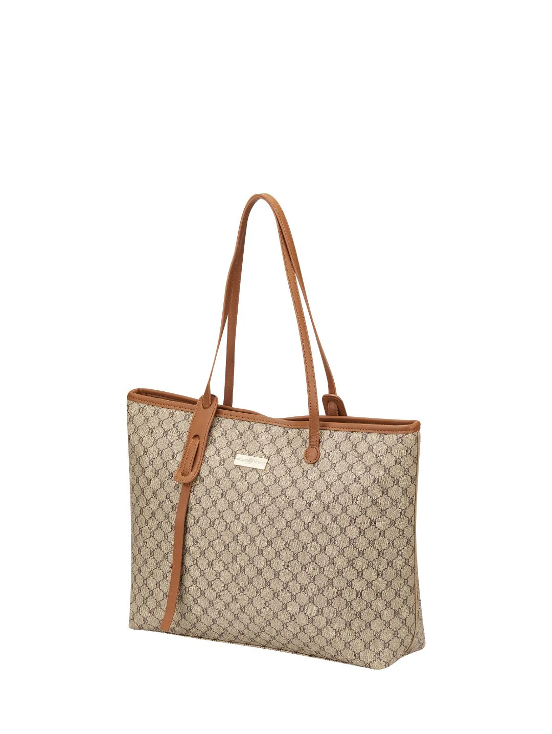 Zafira 15.6: Laptop Tote Bag - Brown - Image 2