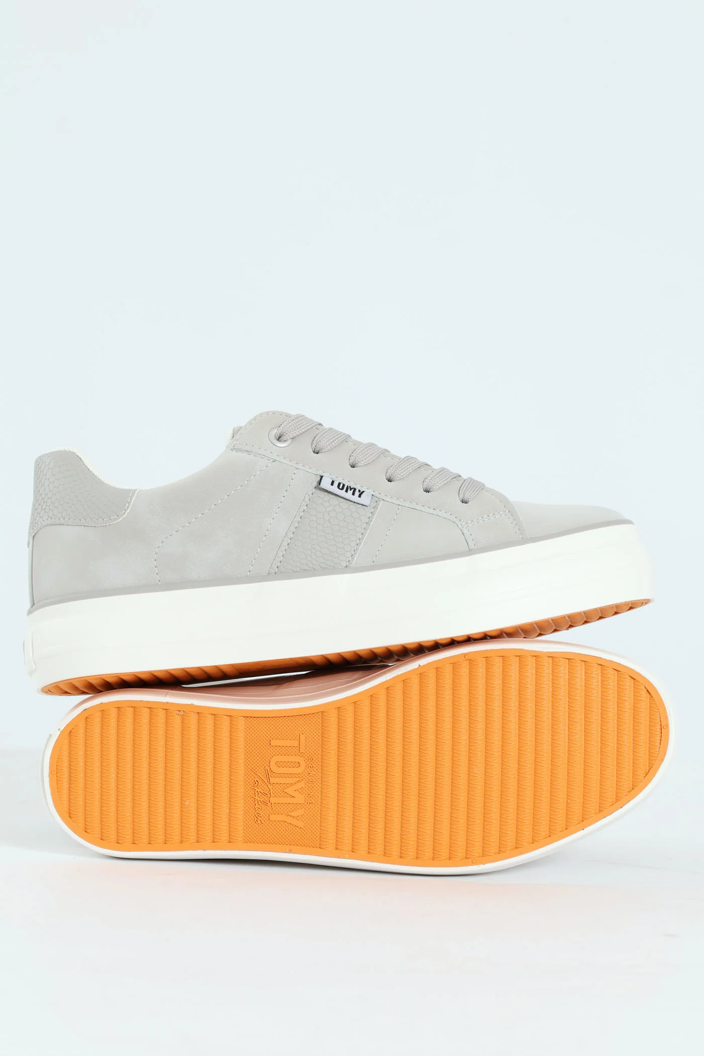 Zaila Platform Sneaker - Grey - Image 7