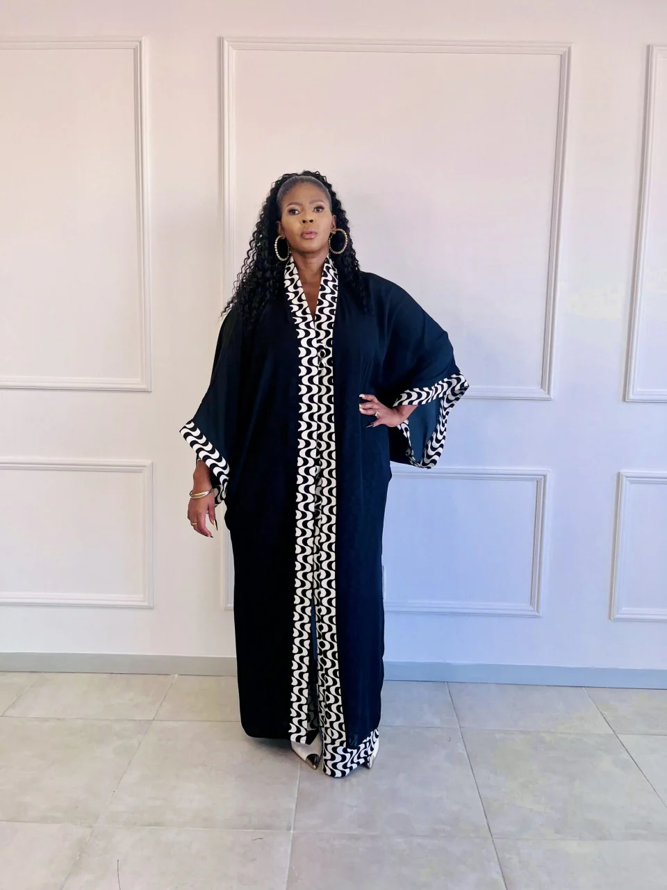 Zaza Kimono - Black - Image 2