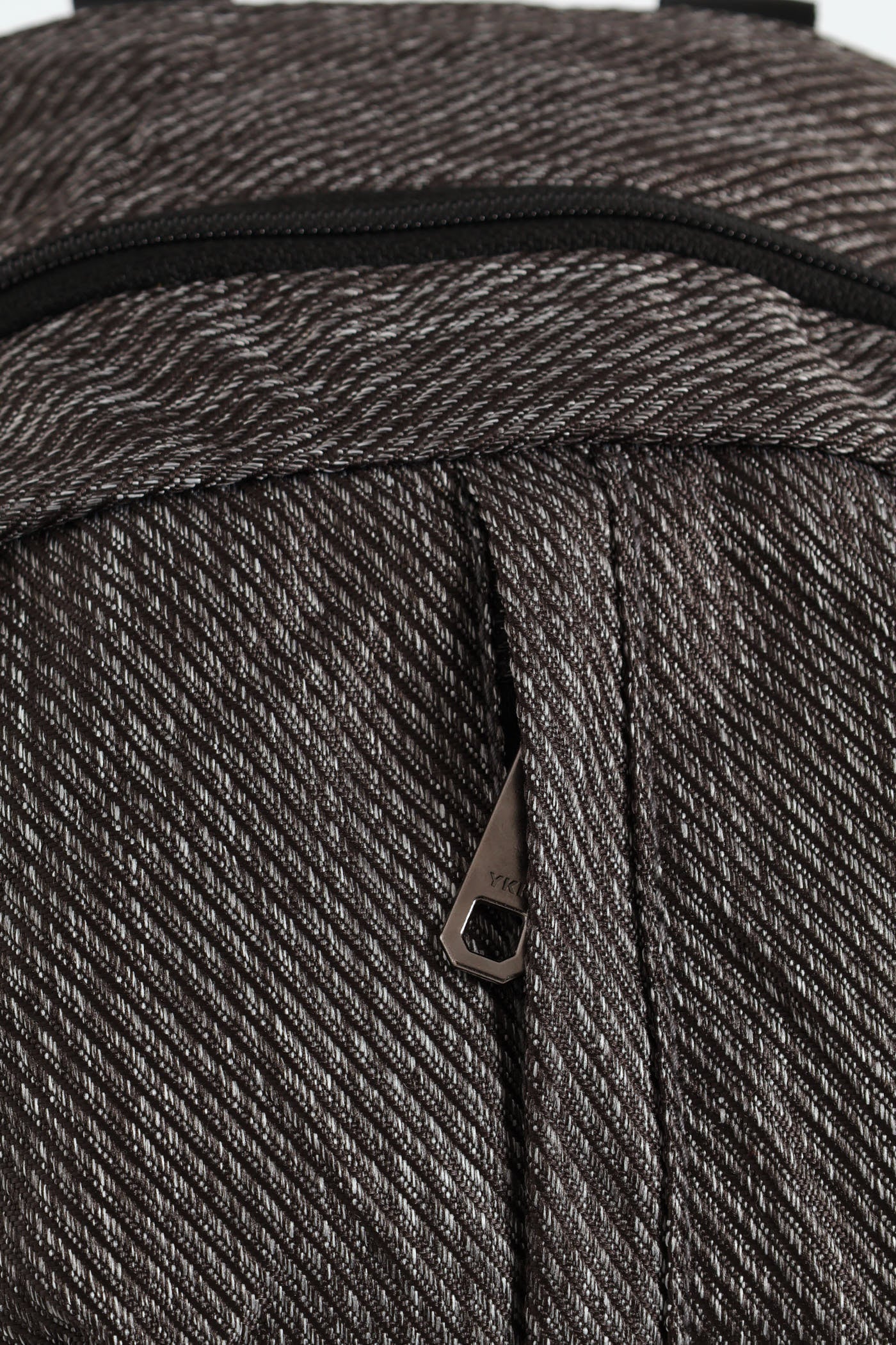 Zip Backpack - Grey Melange - Image 3