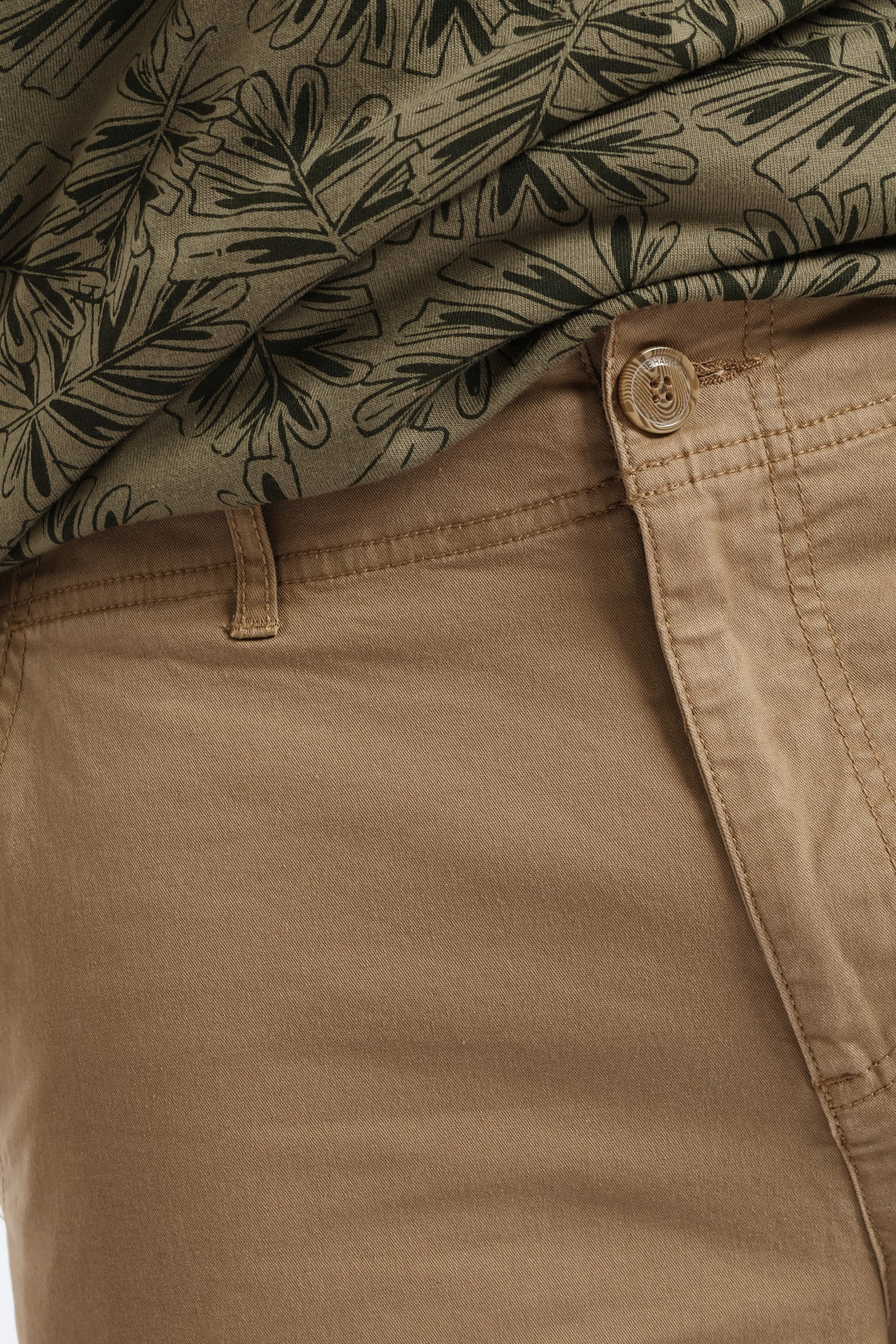 Zip Cargo Short - Khaki - Image 5