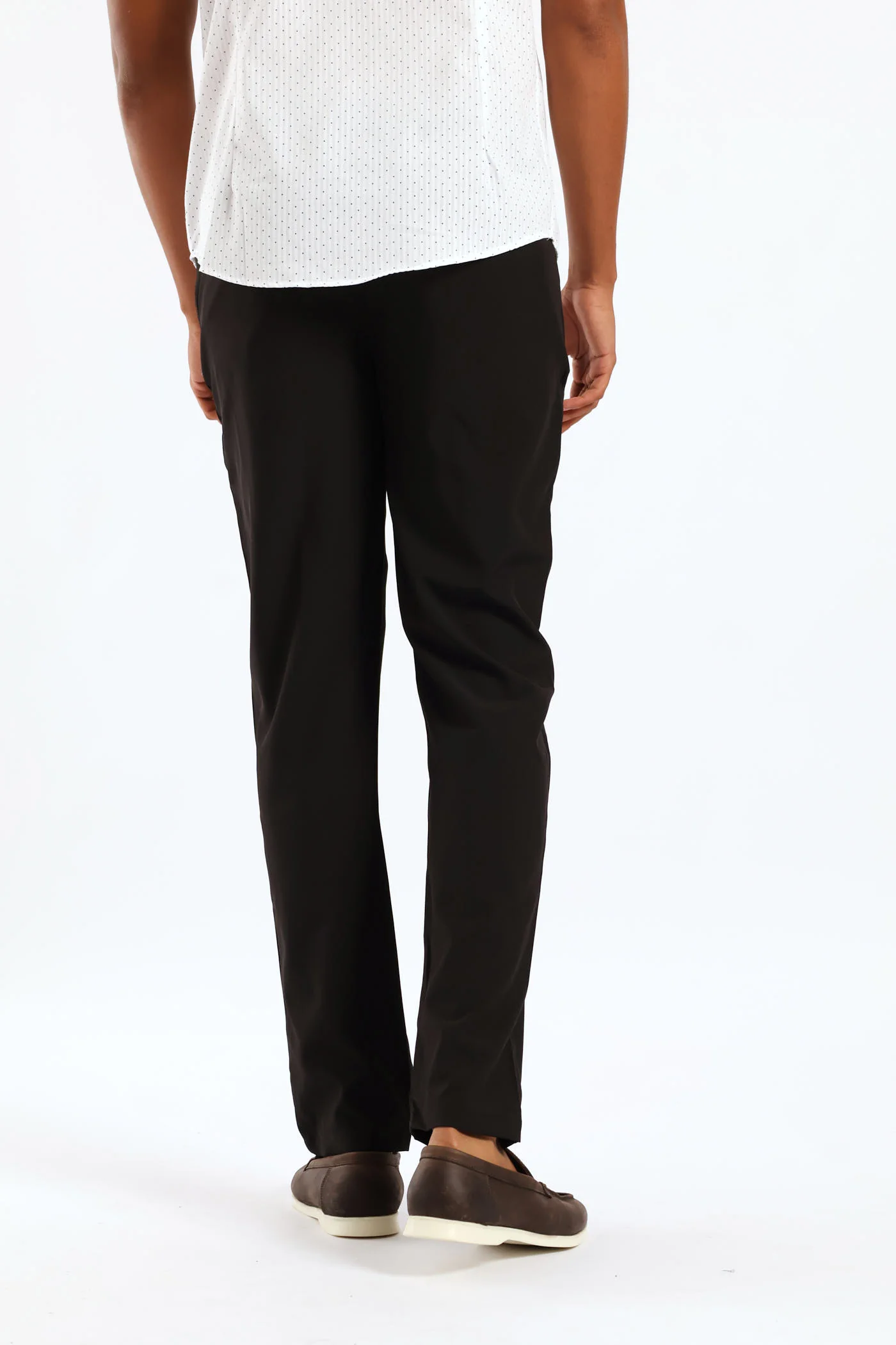 Zip Detail Trouser - Black - Image 5