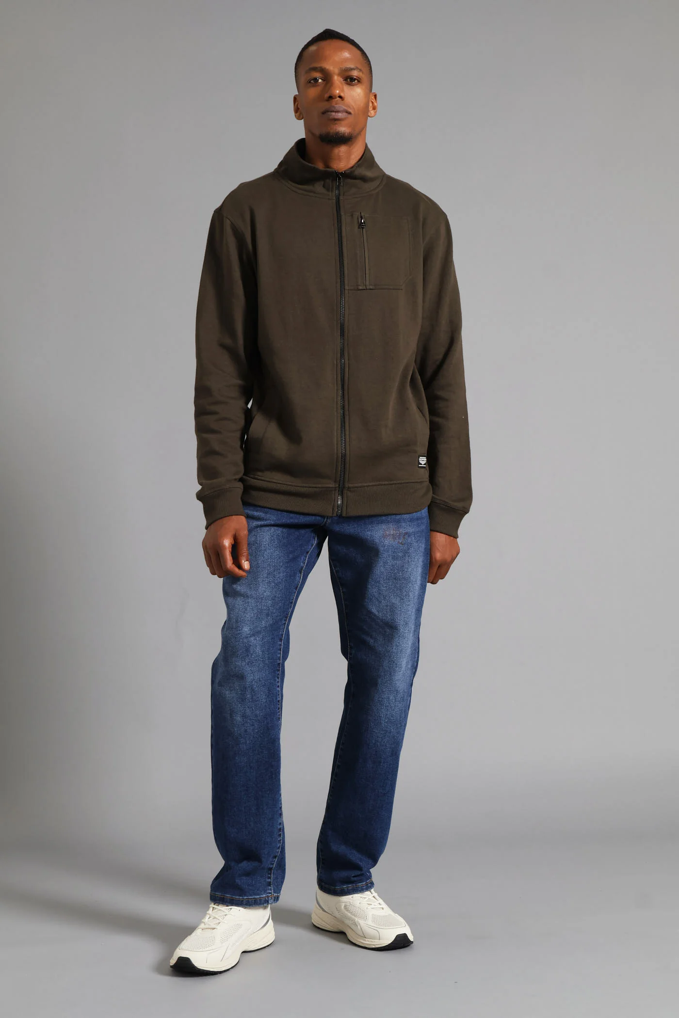 Zip Through Top - Fatigue - Image 6